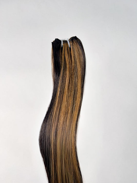 Warm-toned Balayage Weft