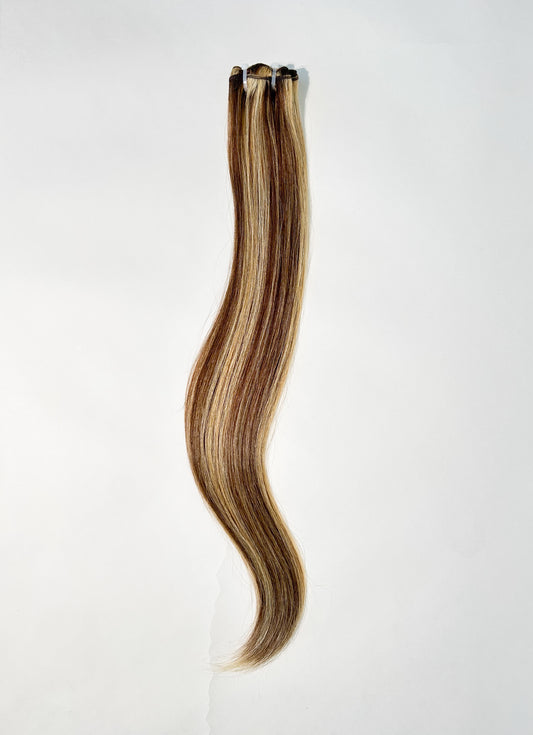 Warm-toned Balayage Weft