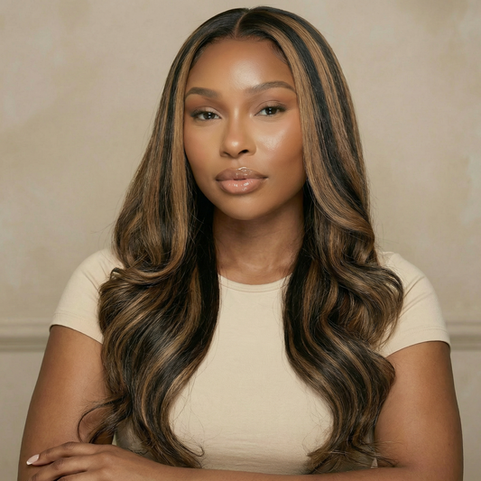Warm-toned Balayage Clip-Ins