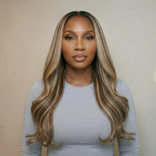 Dimensional Bronde Weft
