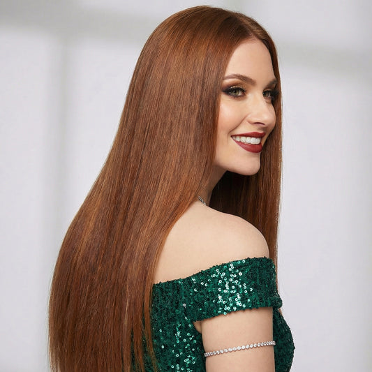 Deep Chestnut Brown Weft